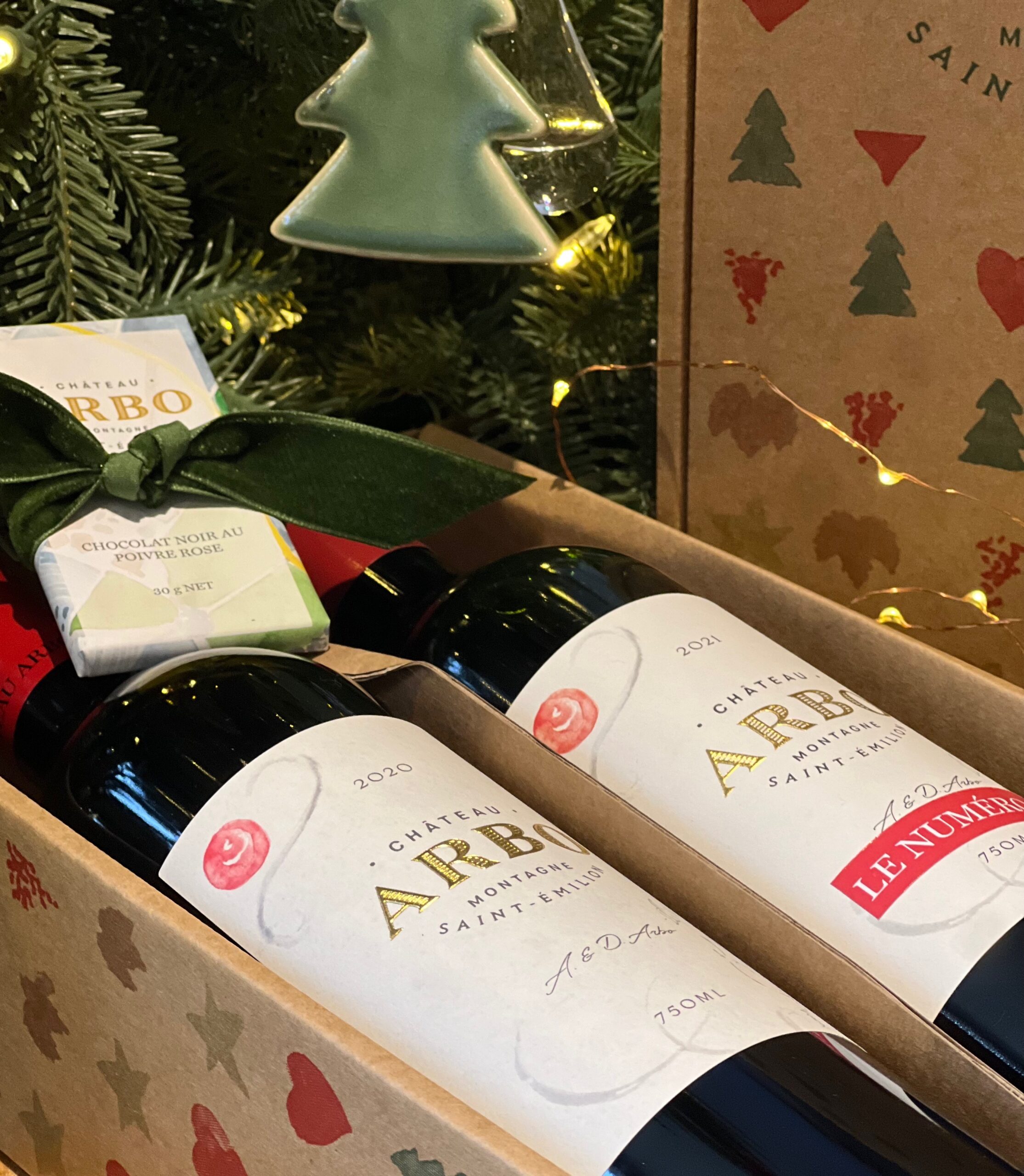 Coffret Noel 2 vins